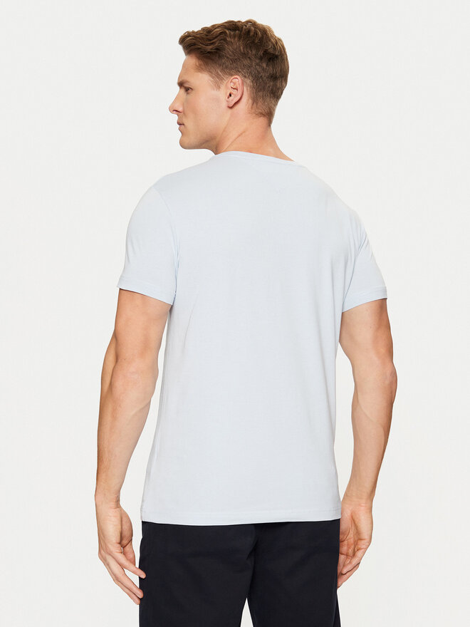 Tommy Hilfiger Tommy Hilfiger Camiseta MW0MW10800 Celeste Slim Fit