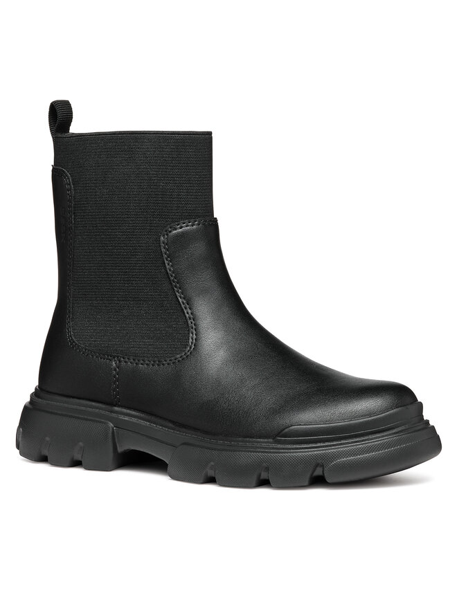 Geox Csizma Geox J Junette Girl J46HVC 0BCNH C9999 M Fekete