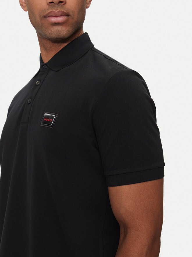 HUGO HUGO Polo Dereso_Gel 50528173 Negro Regular Fit