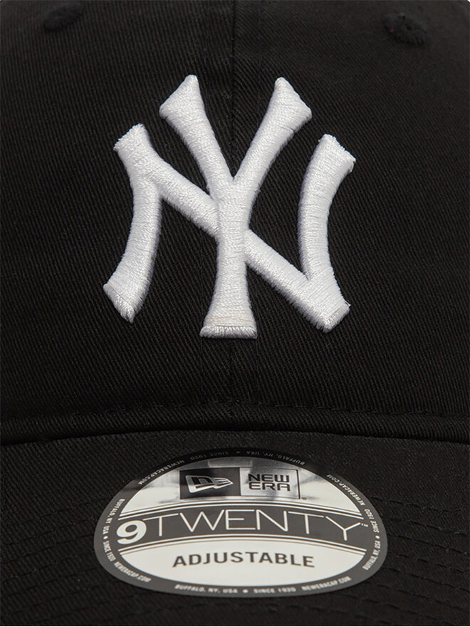New Era Czapka z daszkiem New Era Washed 9TWENTY New York Yankees 60579076 Czarny