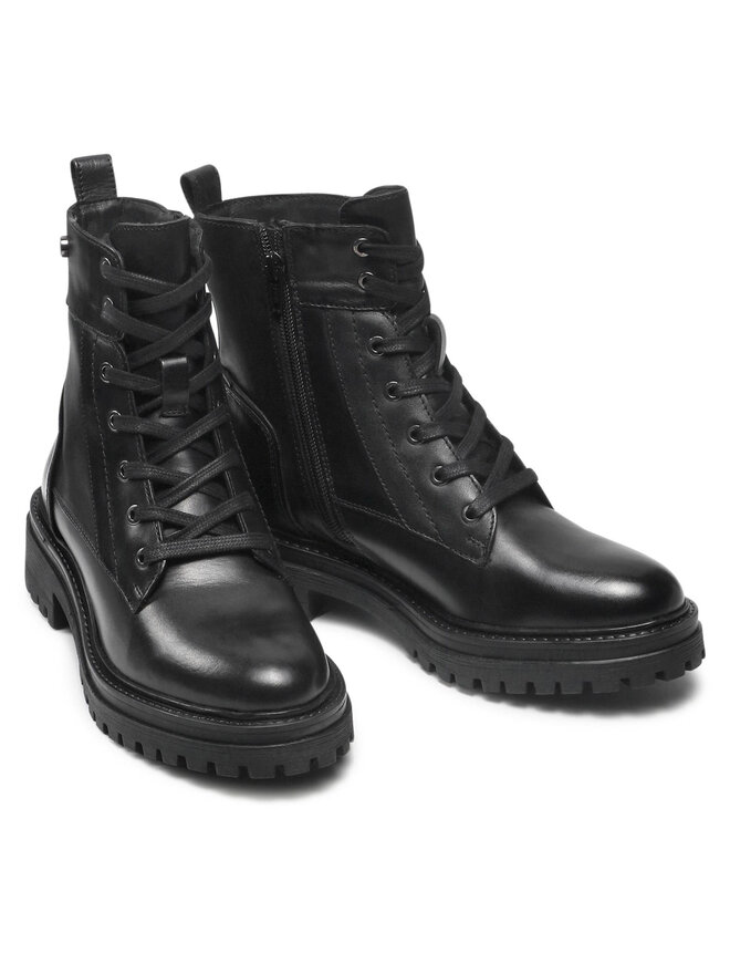 Geox Pohodni čevlji Geox D Iridea C D16HRC 00043 C9999 Črna