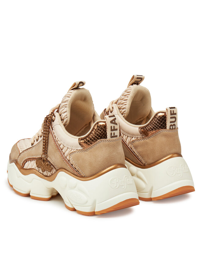 Buffalo Sneakersy Buffalo Binary Quilt 1636305 Beżowy