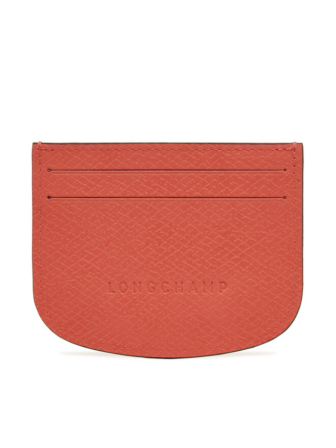 Longchamp Etui na karty kredytowe Longchamp 30031HYZ Koralowy