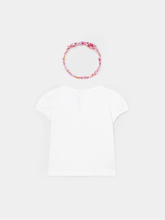 Mayoral Mayoral Camiseta 1007 Blanco Regular Fit