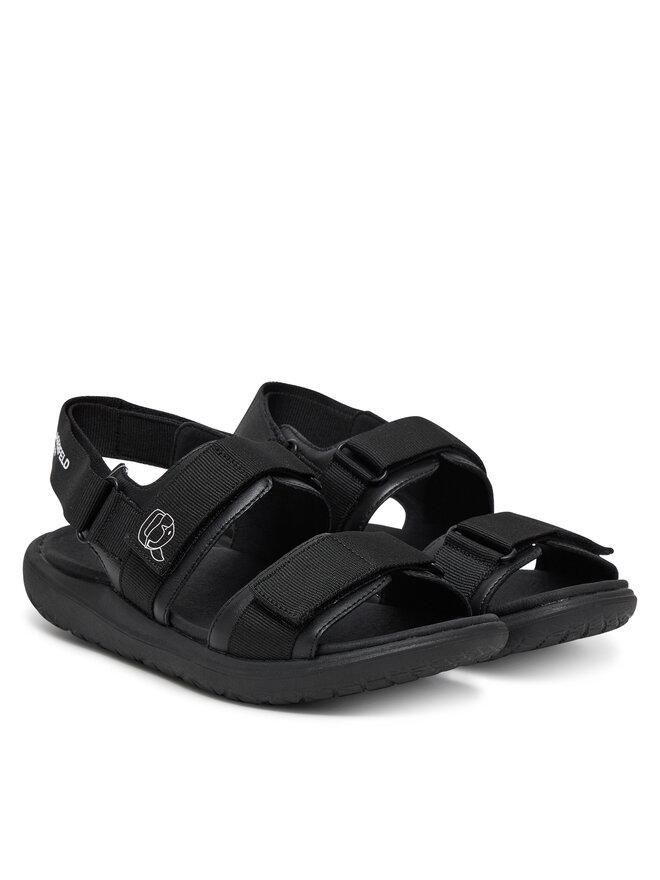 Karl Lagerfeld Kids Sandale Karl Lagerfeld Kids Z30382 S Negru