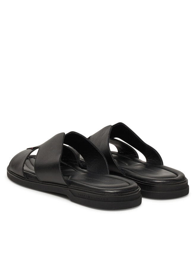 Tommy Hilfiger Iešļūcenes Tommy Hilfiger Premium Slipon Lh Sand FM0FM05357 Melns