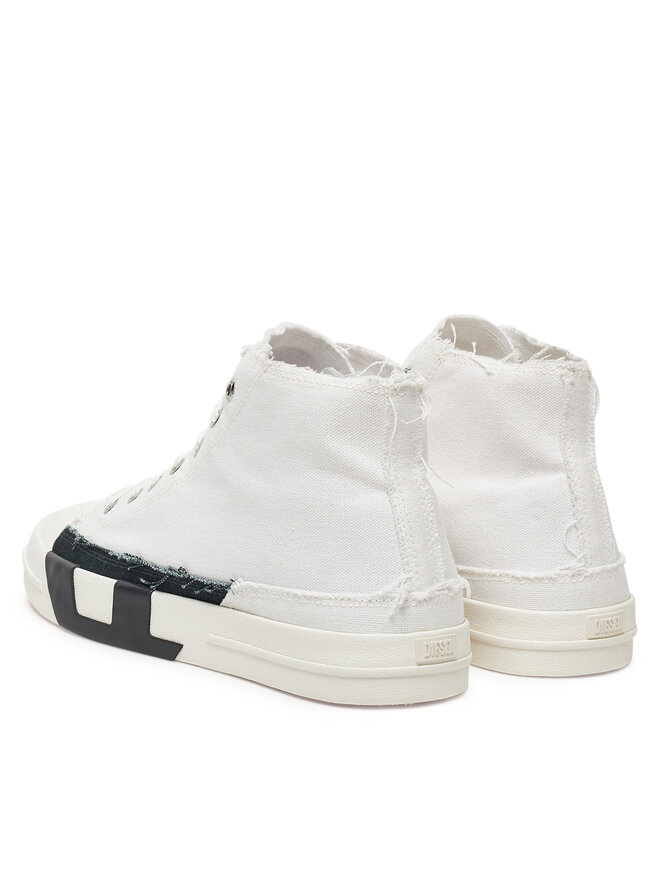Diesel Trampki Diesel High-Top Y03505PR012 HA686 Biały