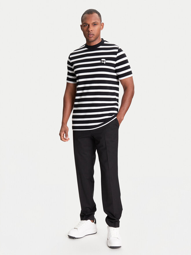 KARL LAGERFELD KARL LAGERFELD Camiseta 755022 553231 Negro Regular Fit