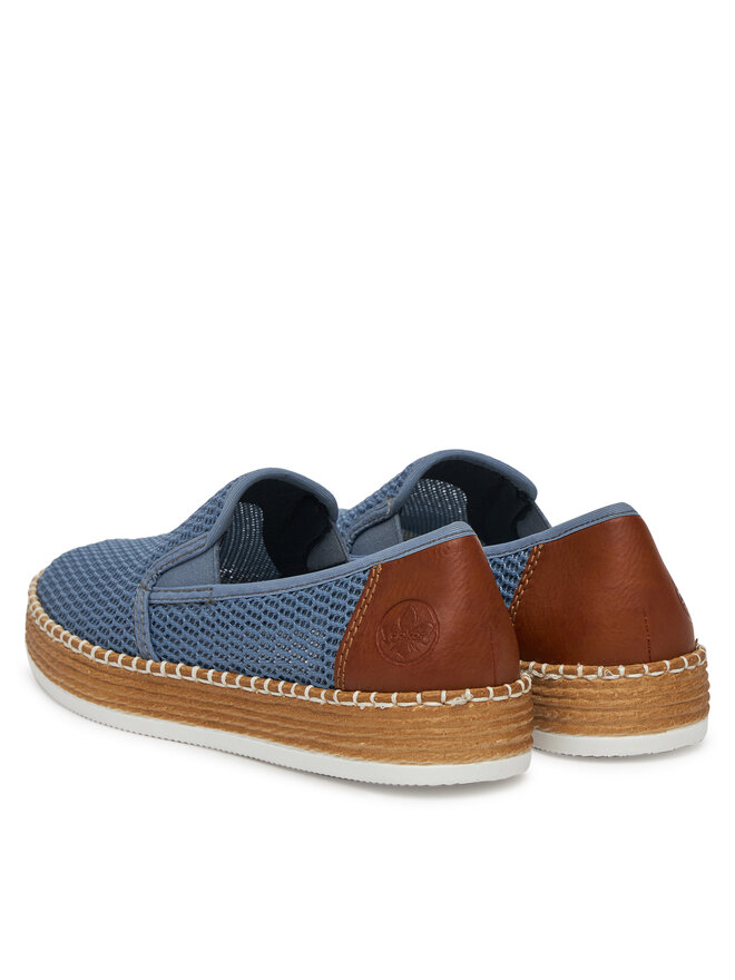 Rieker Pantofi Rieker L7873-12 Albastru