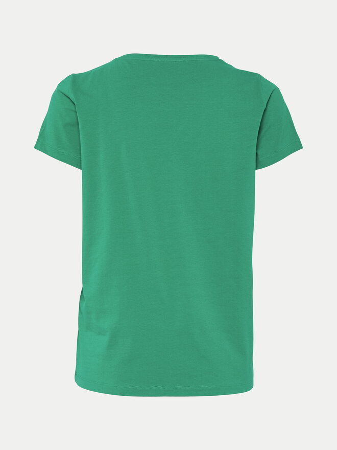 Pieces Pieces Marškinėliai New Billy 17102921 Žalia Regular Fit