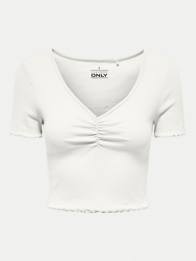 ONLY ONLY Marškinėliai Betty 15311919 Balta Regular Fit