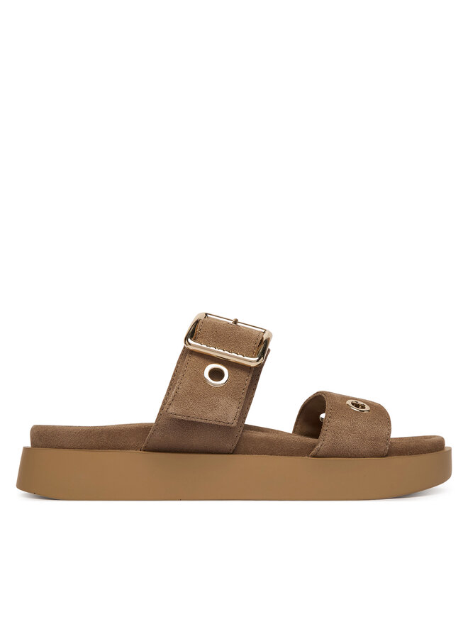 Inuikii Pantoletten Inuikii Tilda Buckle 1004.003.0631 Beige