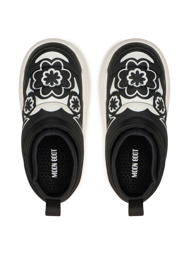 Moon Boot Členková obuv Moon Boot Park Soft Flower 80D2470030 Čierna