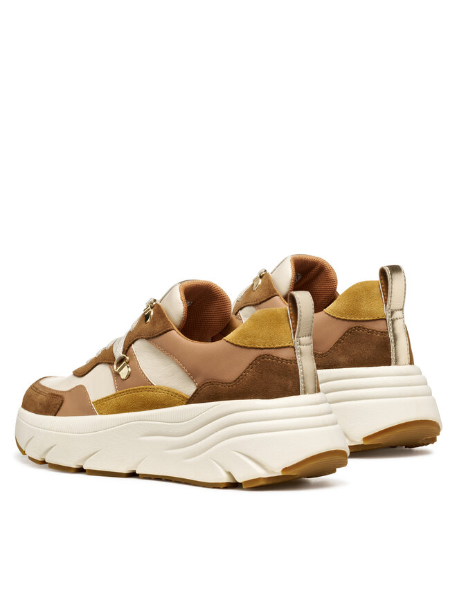 Geox Sneakersy Geox D Diamanta D36UFE 022BC C6507 Hnedá