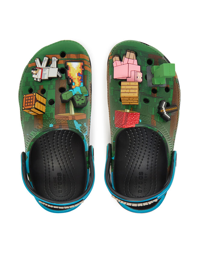 Crocs Klapki Crocs Minecraft Cls Clg K 210830 Kolorowy