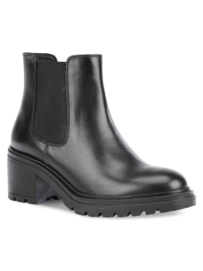 Geox Klassische Stiefeletten Geox D Damiana D16QCG 00043 C9999 Schwarz