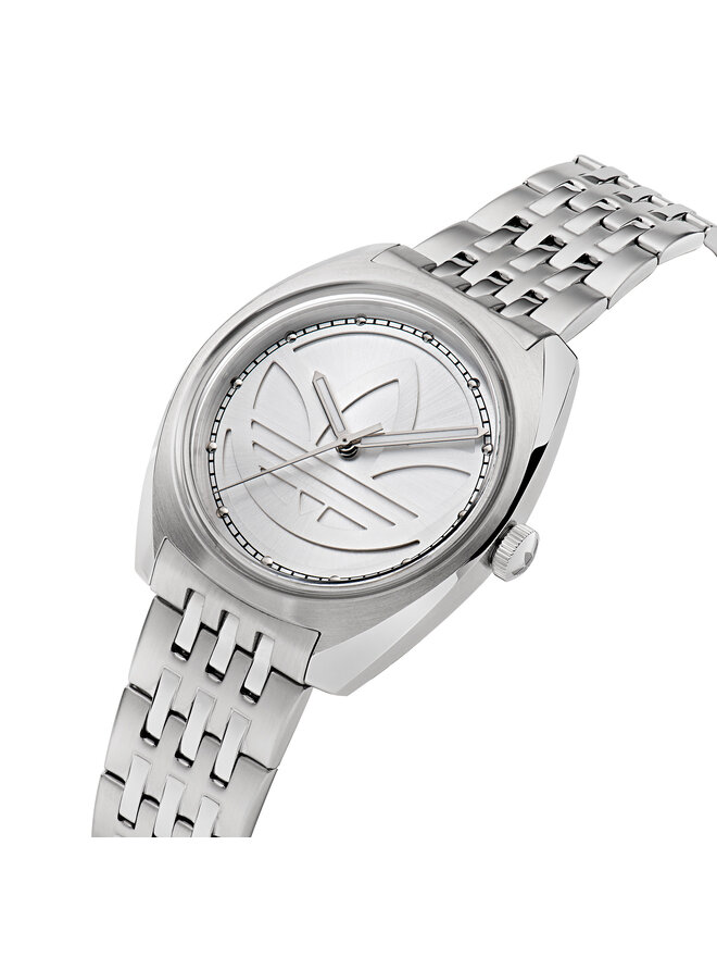 adidas Originals Ročna ura adidas Originals Edition One Watch AOFH23011 Srebrna