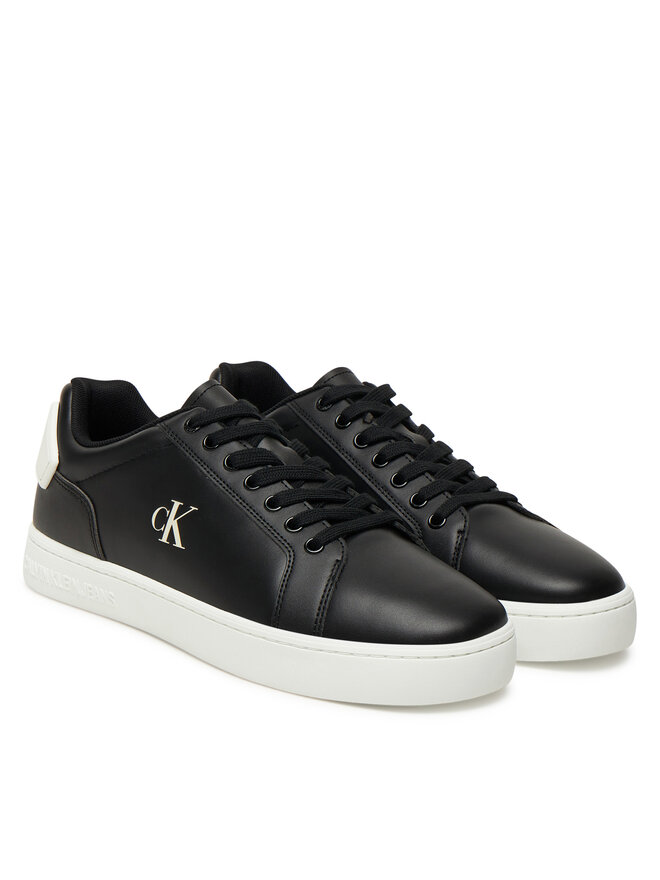 Calvin Klein Jeans Снікерcи Calvin Klein Jeans Classic Cupsole Ru Patch Lth YM0YM01297 Чорний