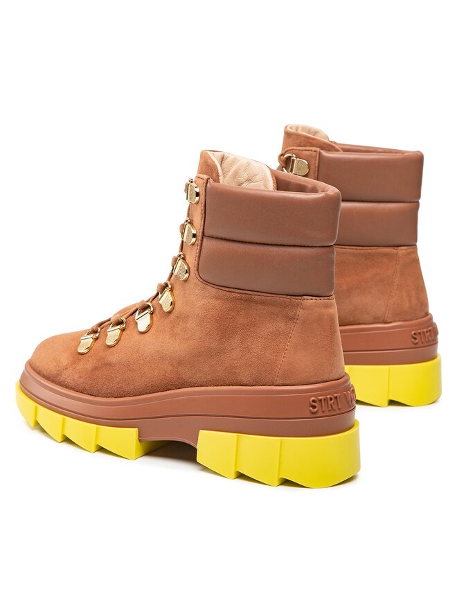 Stuart Weitzman Ορειβατικά παπούτσια Stuart Weitzman Noho Hiker Bootie SC739 Καφέ