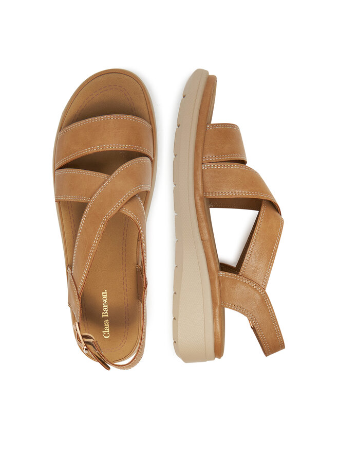 Clara Barson Sandalen Clara Barson WYL0510-02 Braun