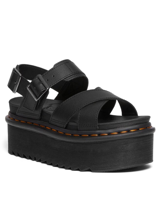 Dr. Martens Sandali Dr. Martens Voss II Quad Nero