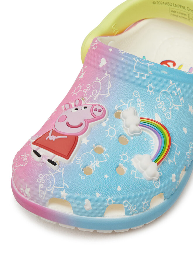 Crocs Klapki Crocs Classic Peppa Pig Clog T 210476 Biały