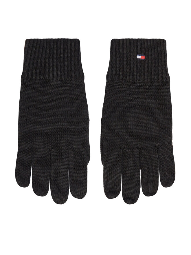 Tommy Hilfiger Set Mütze und Handschuhe Tommy Hilfiger AM0AM12938 Schwarz