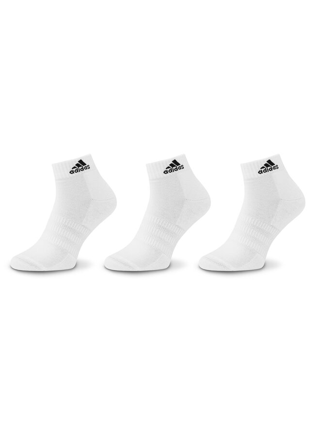 adidas Șosete Medii Unisex adidas Cushioned Sportswear Ankle Socks 3 Pairs HT3441 Alb