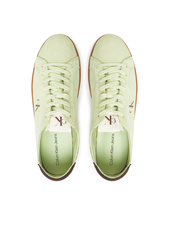 Calvin Klein Jeans Снікерcи Calvin Klein Jeans Low Profile Cupsole Su Зелений