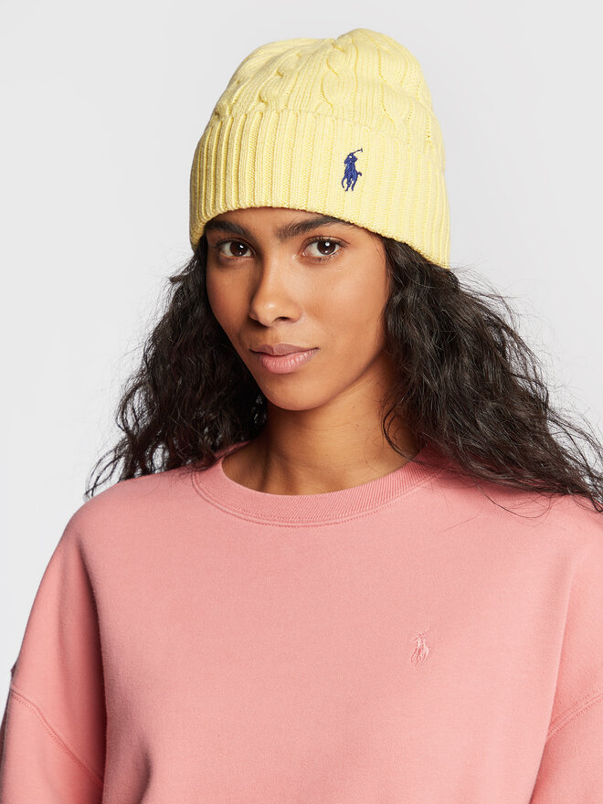 Bonnet Polo Ralph Lauren 455888196005 Jaune chaussures