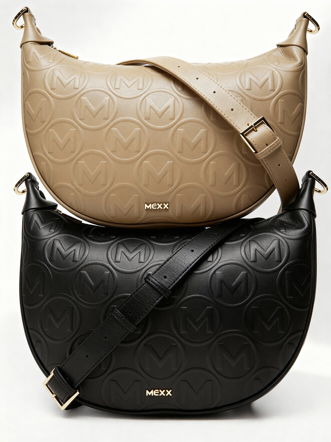 MEXX Handtasche MEXX C-MEXX-CR-001-08 Schwarz