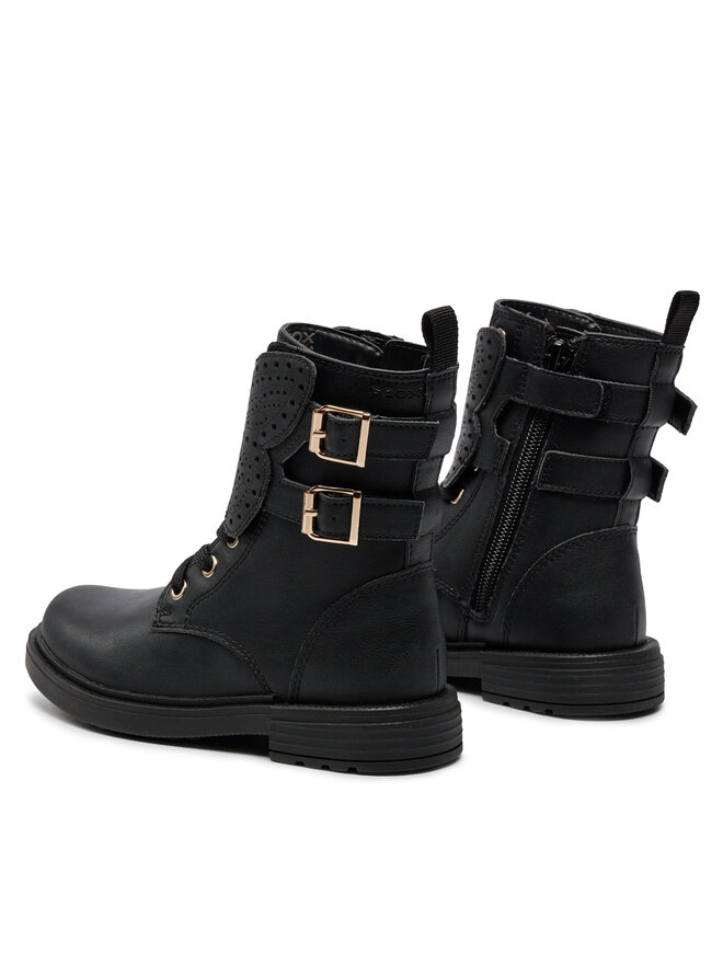 Geox Stiefeletten Geox J Eclair Girl J369QN 000BC C9999 M Schwarz