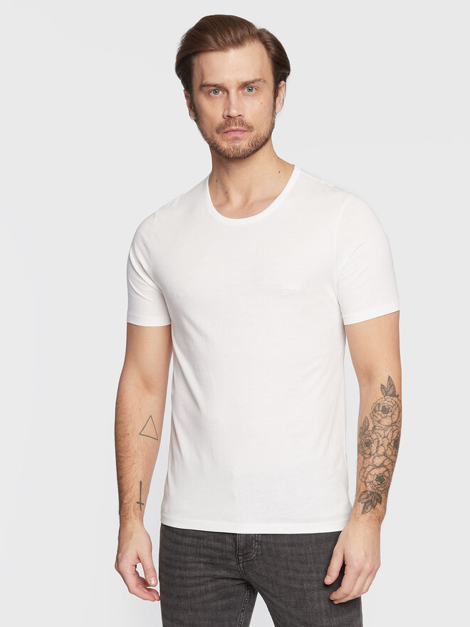 BOSS Boss 3er-Set T-Shirts Classic 50475284 Weiß Regular Fit