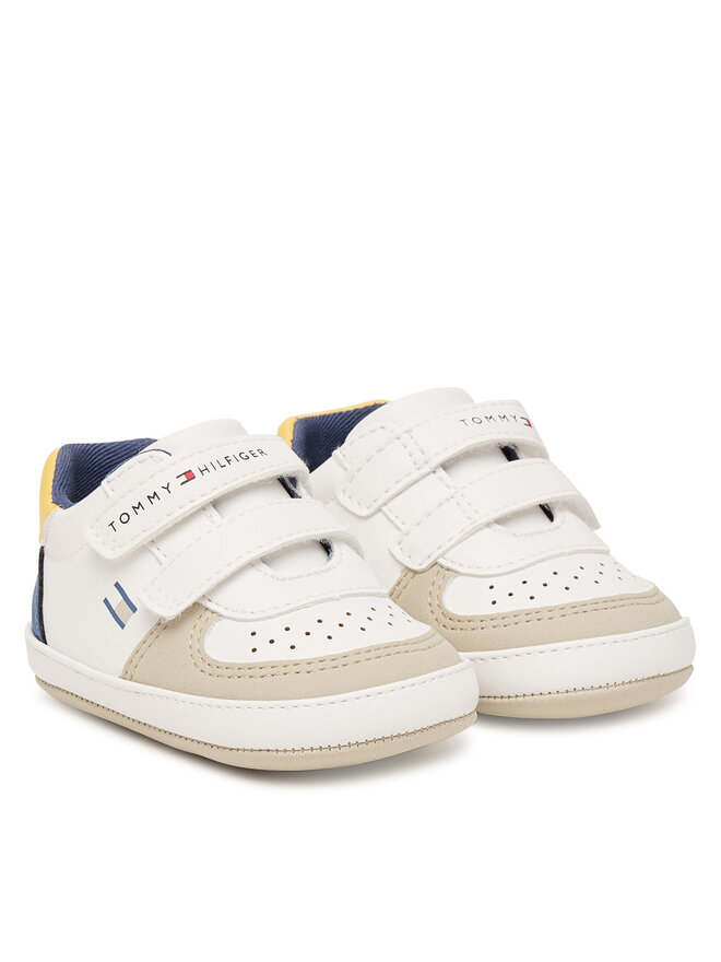 Tommy Hilfiger Sneakers Tommy Hilfiger Low Cut Velcro T0B9-34330-1755 Weiß