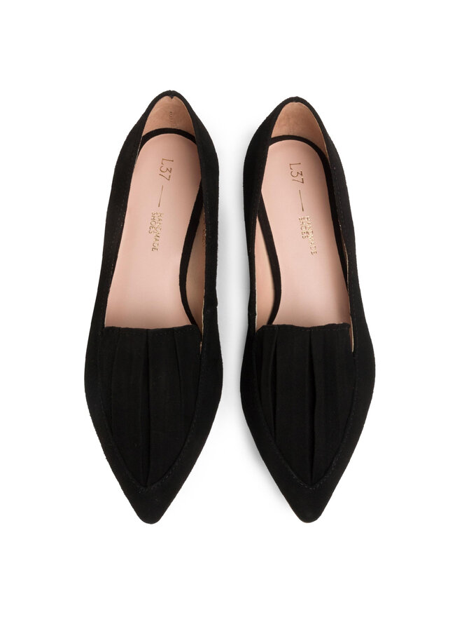 L37 Slipper L37 Black Velvet Z11 Schwarz