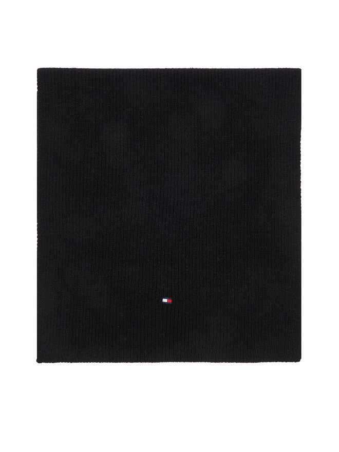 Tommy Hilfiger Schal Tommy Hilfiger Flag AW0AW19120 Schwarz