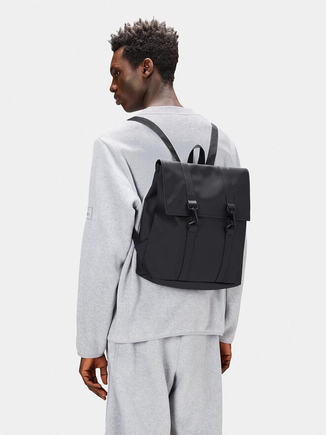 Rains Rucksack Rains MSN Bag Mini W3 13310 Schwarz