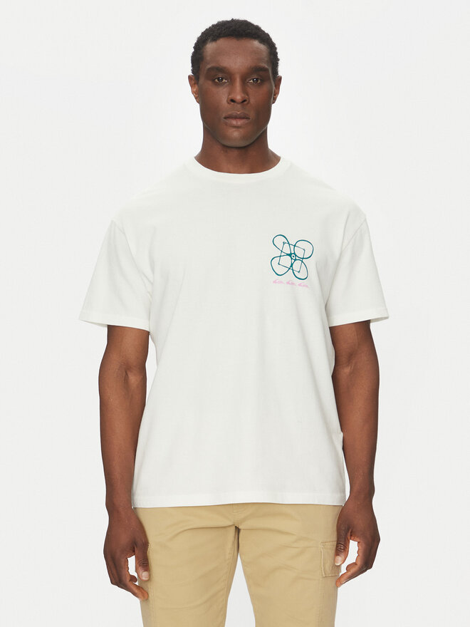 Quiksilver Quiksilver Marškinėliai EQYZT08032 Écru Oversize