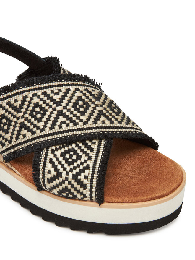 Toms Espadrilky Toms Diana 10021961 Černá