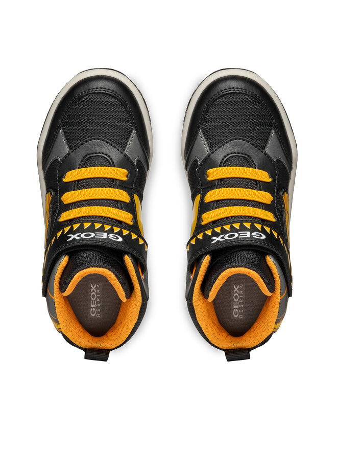 Geox Sneakersy Geox J Inek Boy J469CA 011BC C0054 DD Czarny