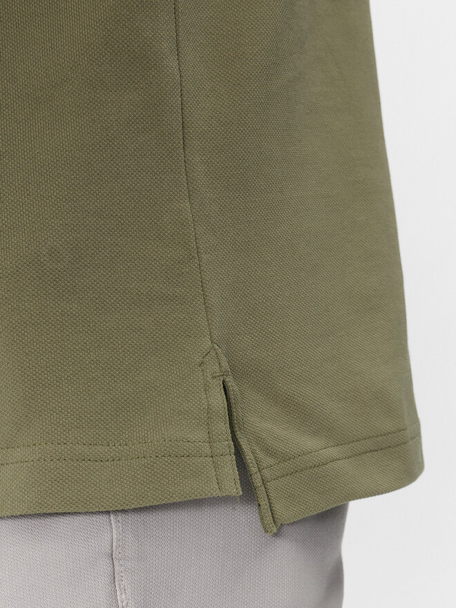 Tommy Hilfiger Tommy Hilfiger Polo marškinėliai 1985 MW0MW17771 Žalia Slim Fit