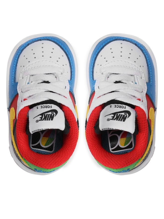 Nike Tenisice Nike Force 1 Lv8 Qs (TD) DO6636 100 Šarena
