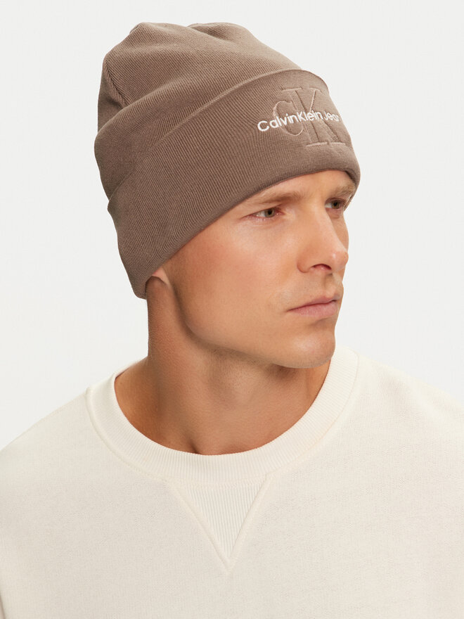 Calvin Klein Kapa Calvin Klein Mono Logo Embro K50K512460 Rjava