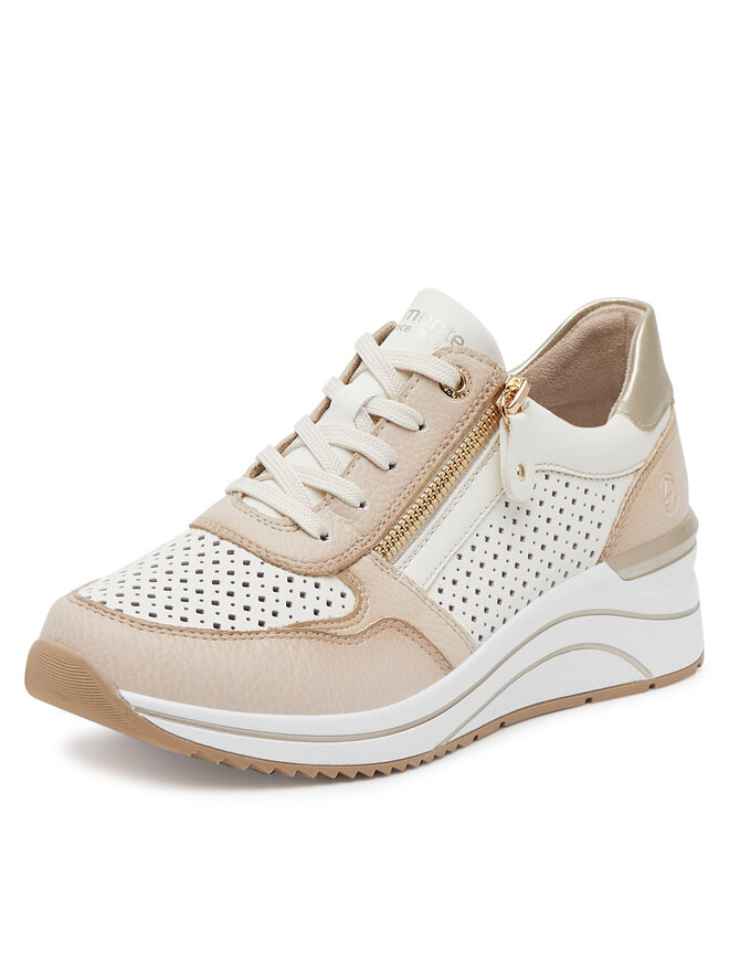 Remonte Sneakersy Remonte D0T14-81 Beżowy