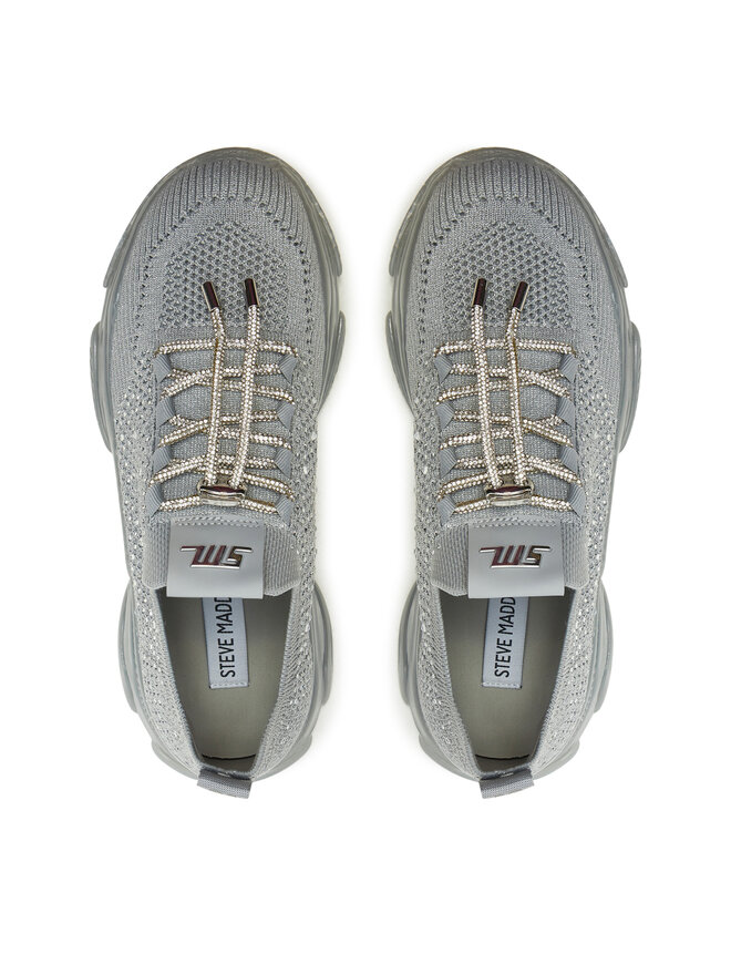 Steve Madden Снікерcи Steve Madden Meter SM19000085 Срібний