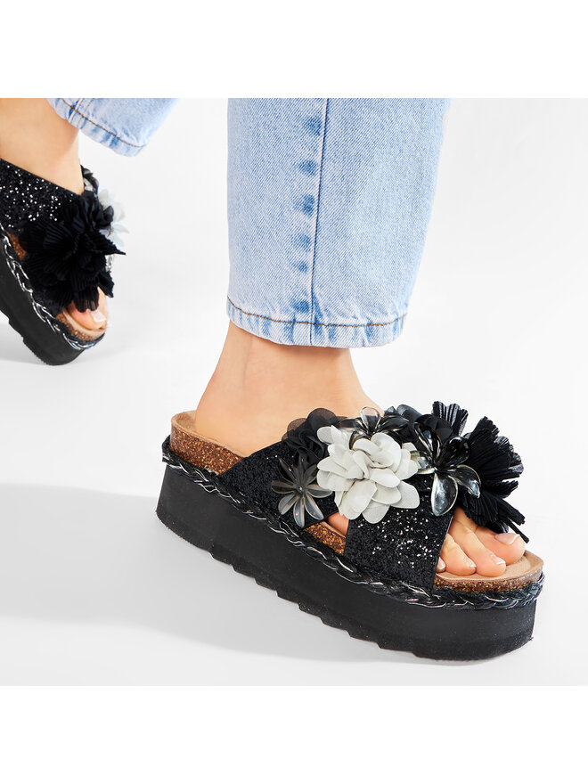 Colors Of California Espadrilles Colors Of California HC.BES041 Schwarz