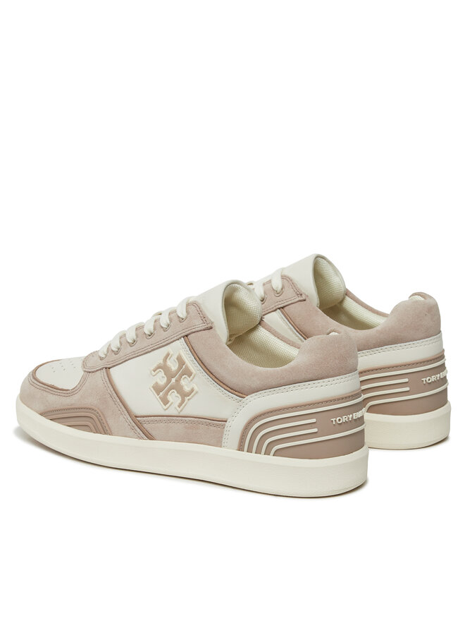 Tory Burch Sneakersy Tory Burch Clover Court 155626 Beżowy