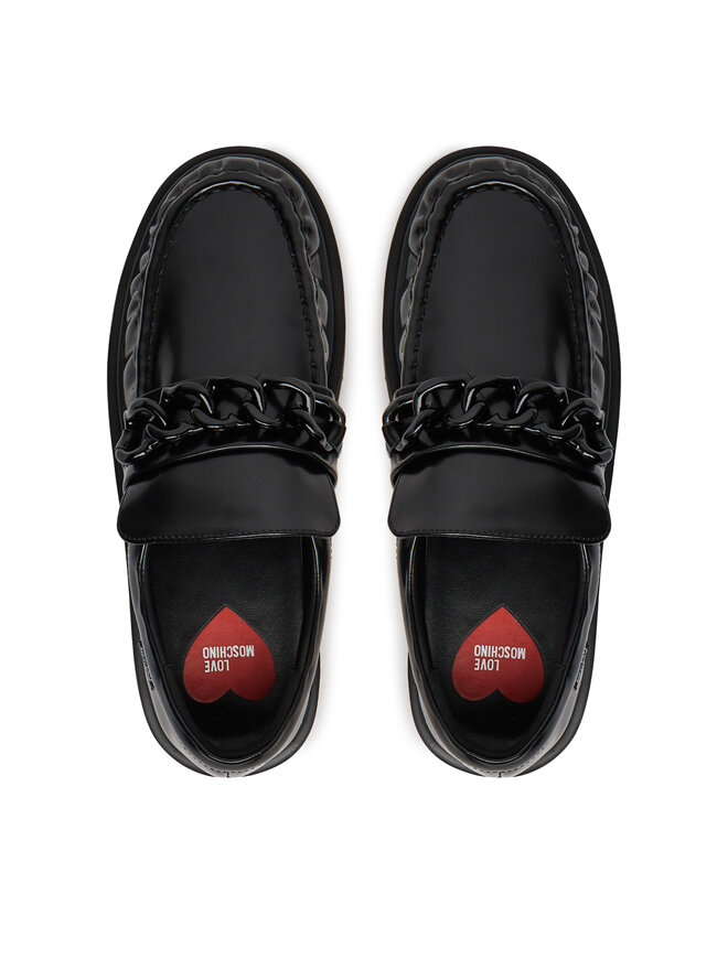 LOVE MOSCHINO Loafers LOVE MOSCHINO JA10446I0LJD0000 Μαύρο