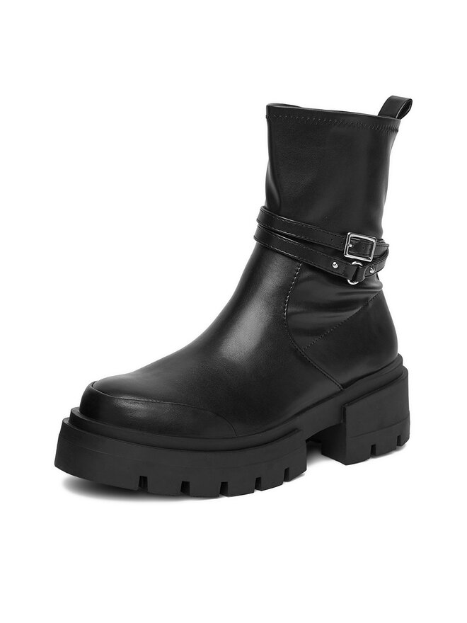 DeeZee Μποτάκια DeeZee W4LH101008D Μαύρο