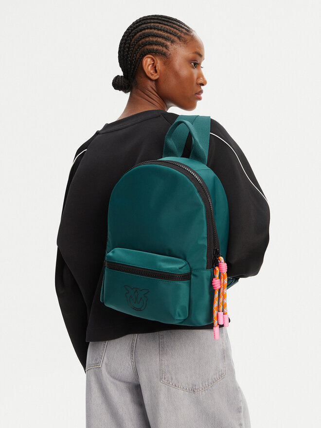 PINKO Rucksack PINKO Backpack Travel PE 25 PLTT 105114 A29U Türkisfarben